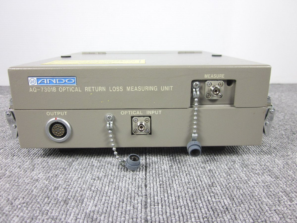 Ando AQ-7301B Optical Return Loss Measuring Unit for AQ1135E [h1231258528]