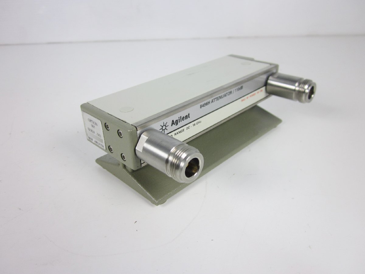 Agilent 8496H Coaxial Step Attenuator 110dB 18GHz [w1231254742]