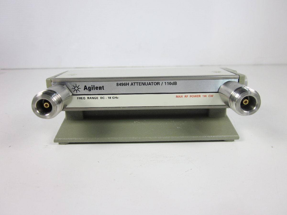Agilent 8496H Coaxial Step Attenuator 110dB 18GHz [g1231252836]