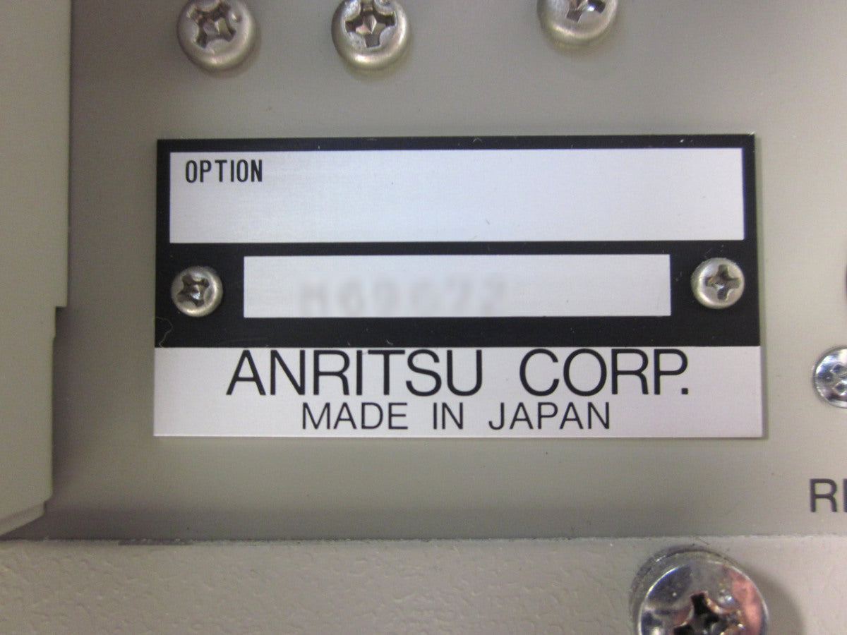 Anritsu ME520B Digital Transmission Analyzer [g1231254637]