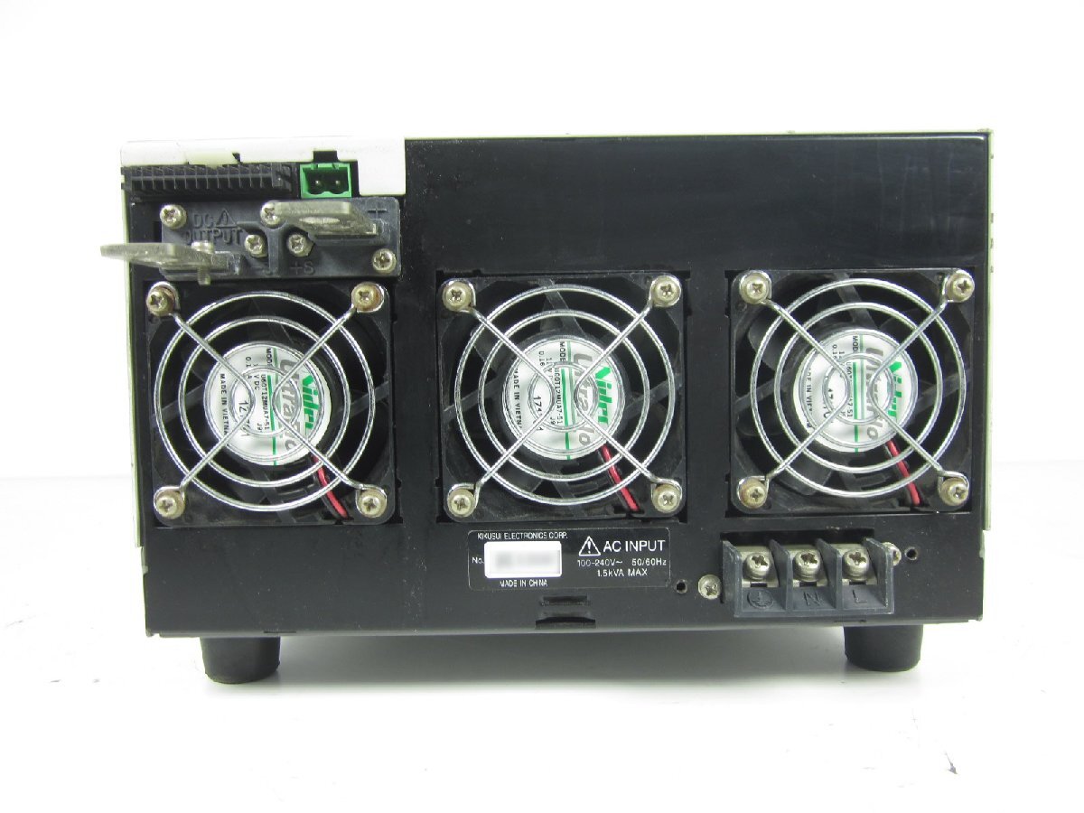 Kikusui PAS60-18 Compact Variable Switching Power Supply 0-60V 0-18A [k1231262265]