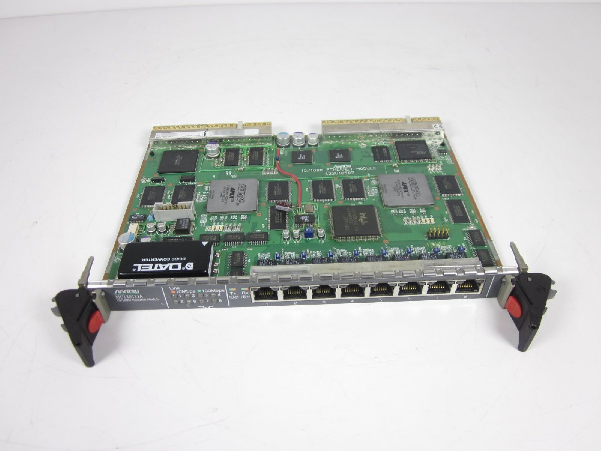 Anritsu MU120111A 10/100M Ethernet Module 10/100BASE-TX 8 Port [h1231258971]