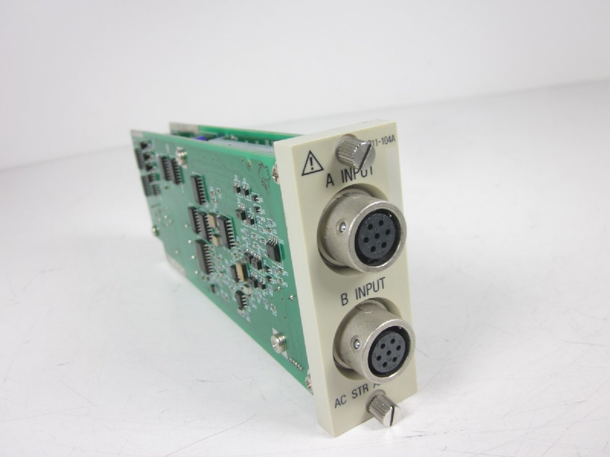 NEC Avio AP11-104A 2ch AC Strain Amplifier DC-2kHz [f1231253438]