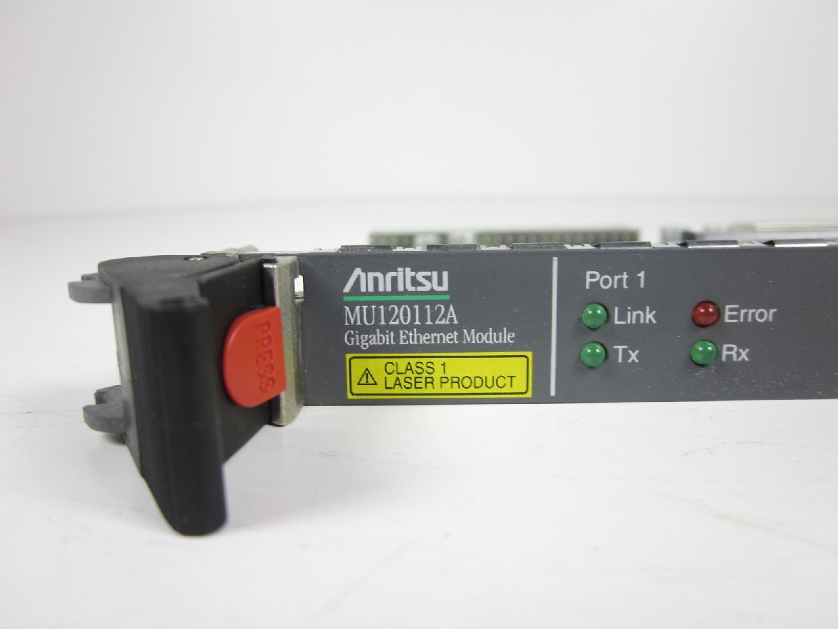 Anritsu MU120112A Gigabit GBIC Ethernet Module 2 Port [f1231250589]