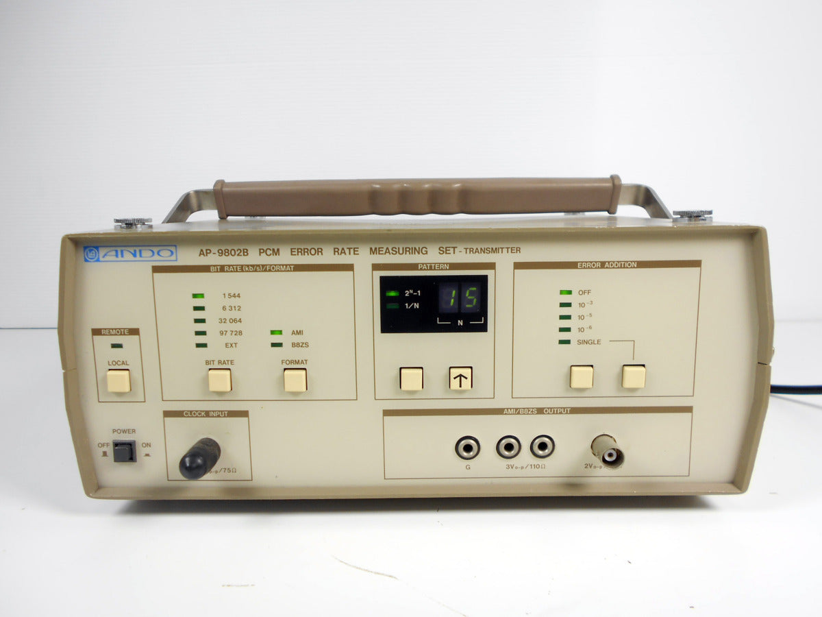 Yokogawa AP9802B PCM Bit Error Rate Tester [v1231268464]
