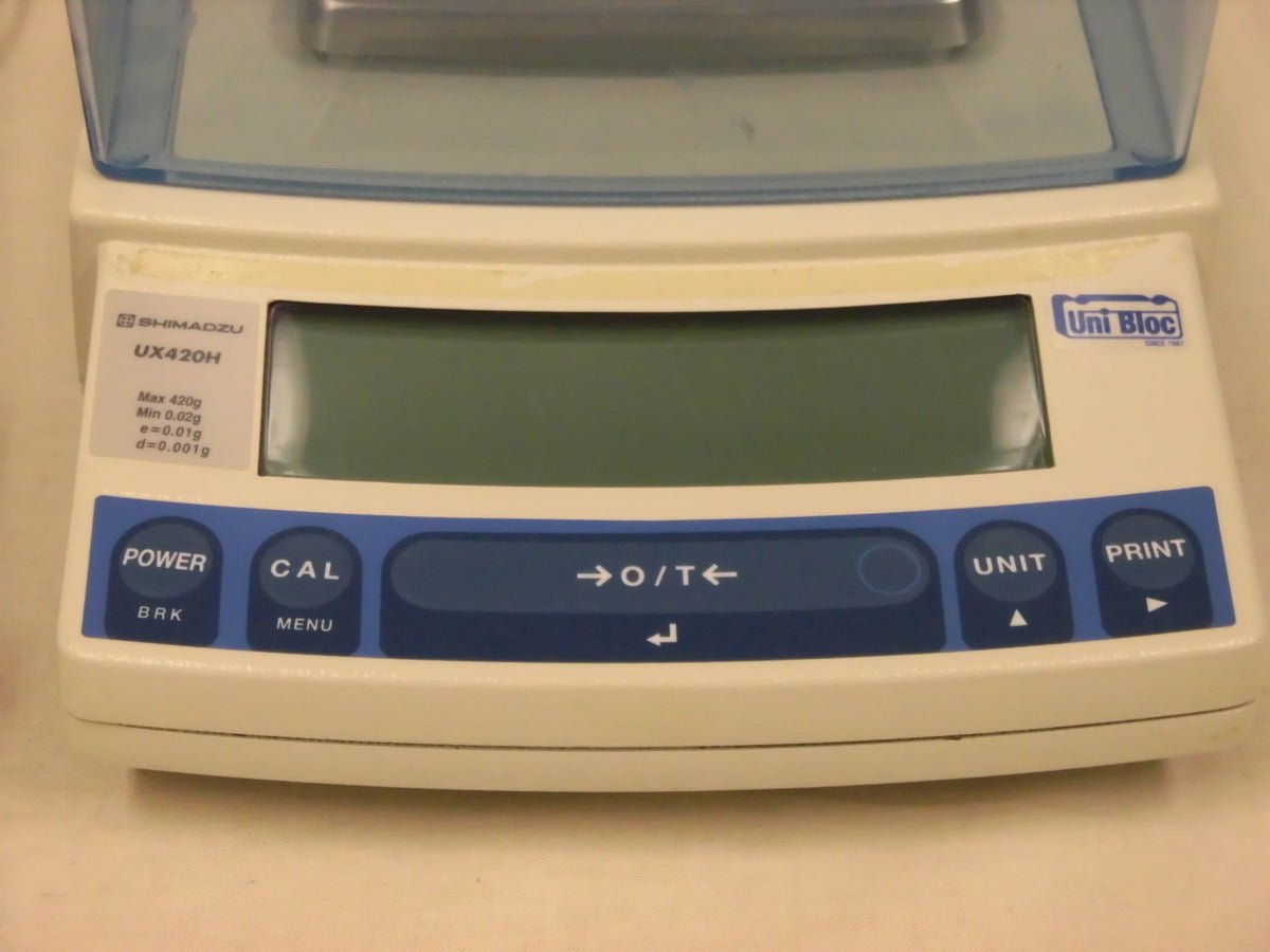 Shimadzu UX420H Electronic Balance 0.01g/420g [k1231261329]
