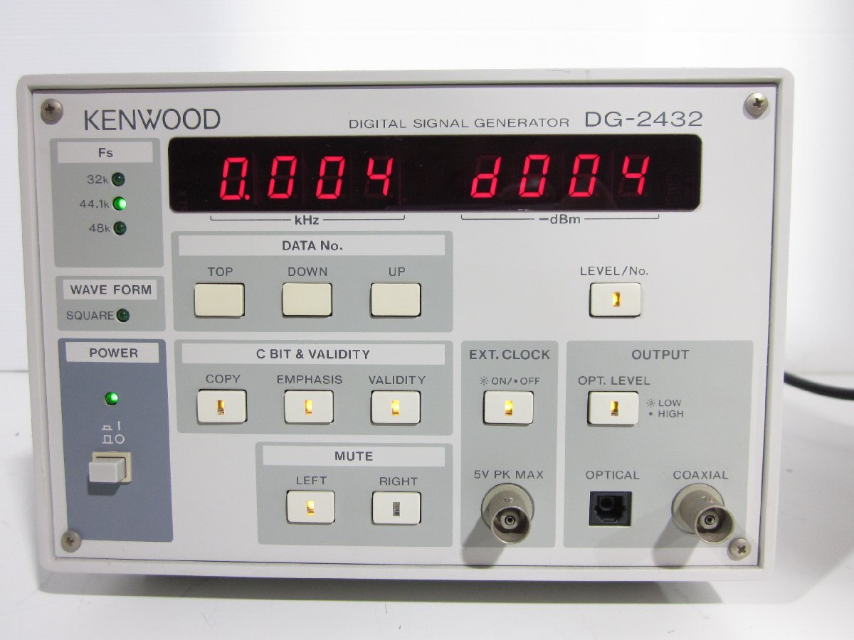 Kenwood DG-2432 Digital Signal Generator 2CH 16bit [d1231268052]