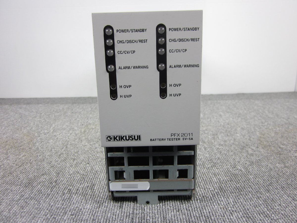 Kikusui PFX2011 Battery Test System Charge Discharge Unit 2CH [c1231264411]