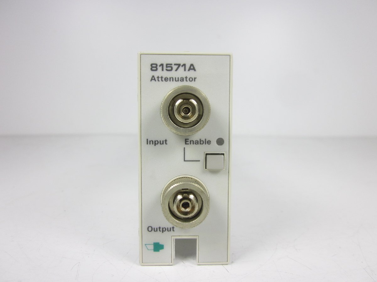 Agilent 81571A Optical Attenuator Module 60dB 1200-1700nm [n1231263511]