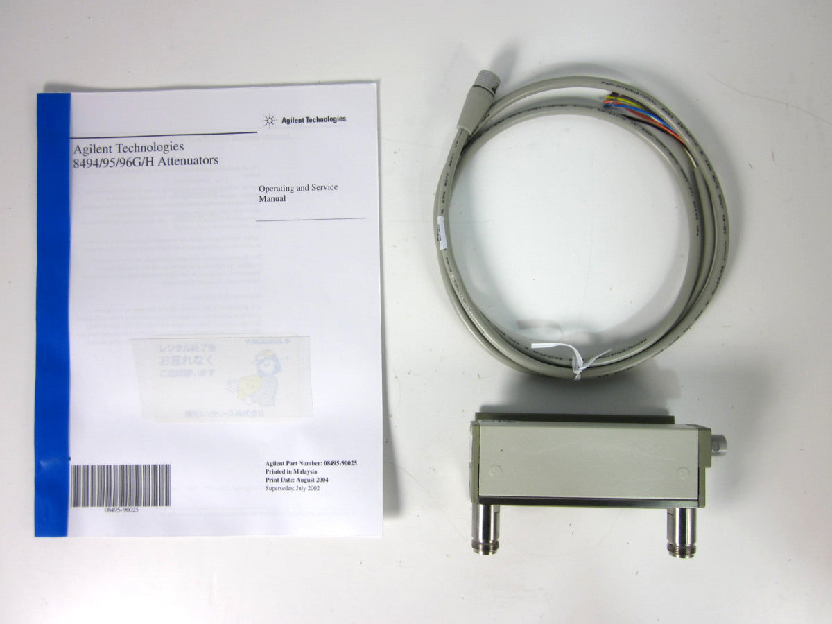Keysight 8496H Step Attenuator 0-110dB 18GHz 1W [g1231254032]