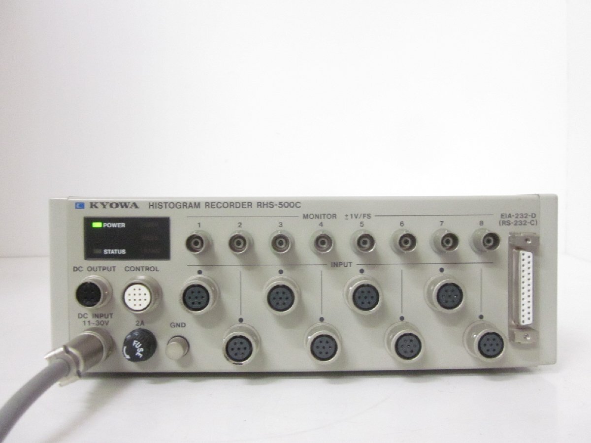 Kyowa RHS500C Histogram Recorder 8CH [f1231256818]