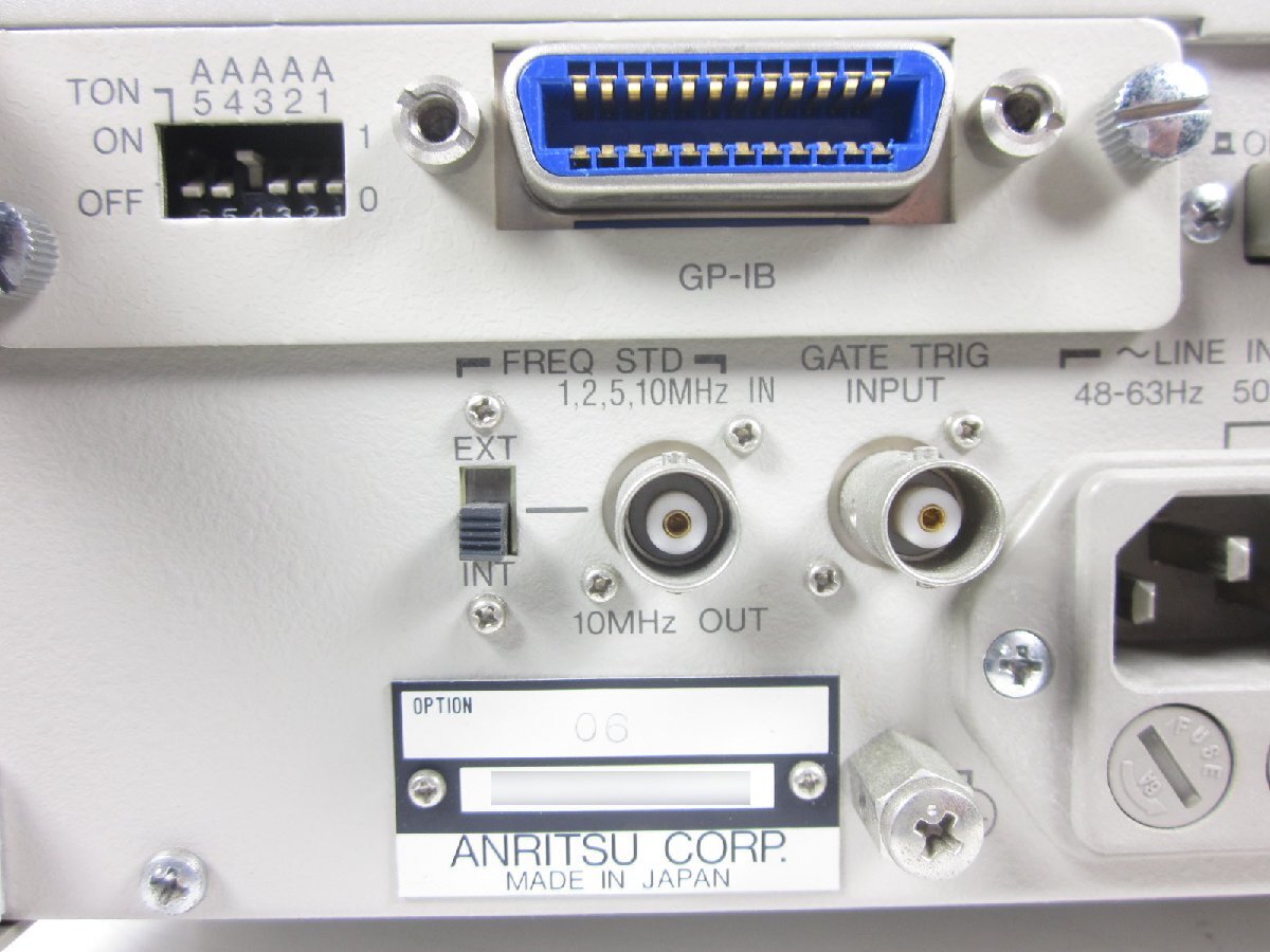 Anritsu MF1603A Frequency Counter 0.1mHz-3GHz [r1231260730]