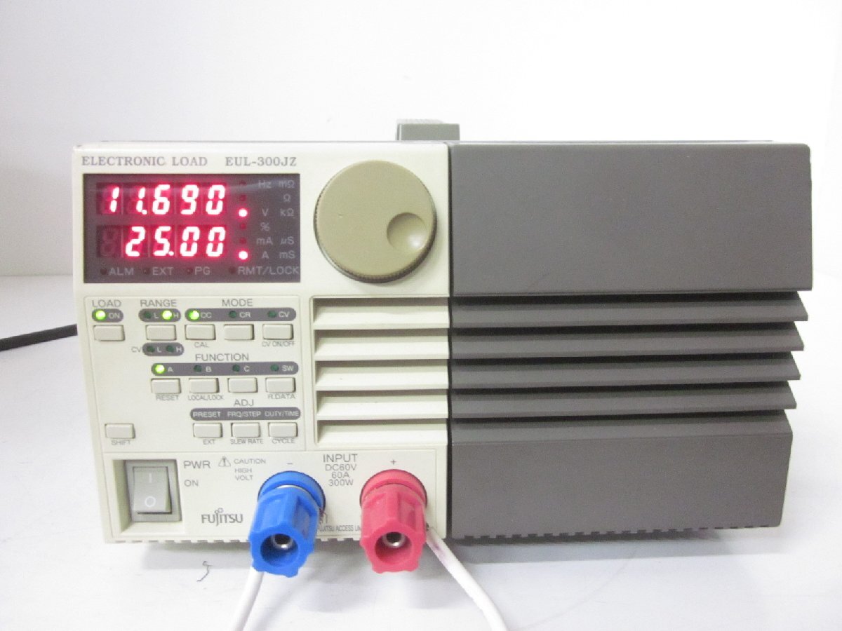 Fujitsu EUL-300JZ Electronic Load 0-60V 0-60A 300W [x1231251872]