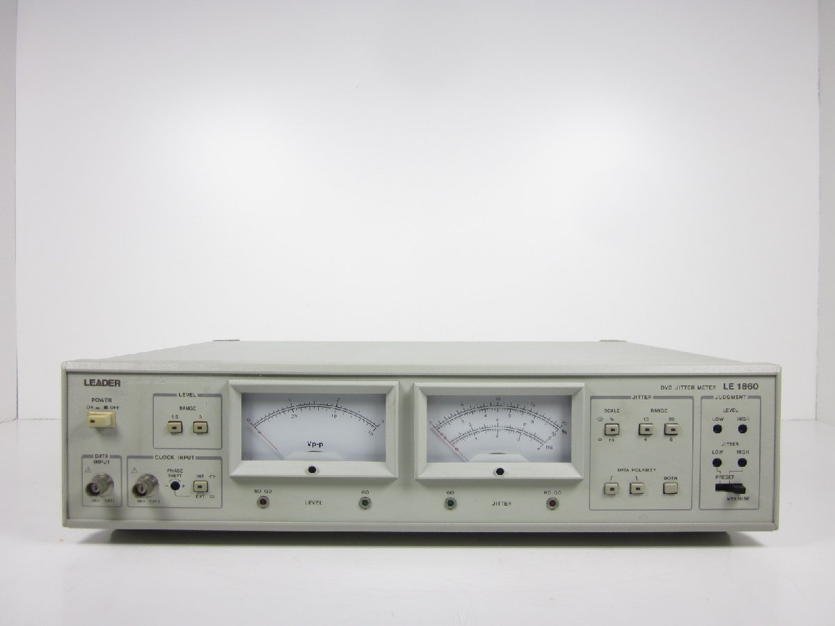 Leader LE1860 DVD Jitter Meter [j1231260034]