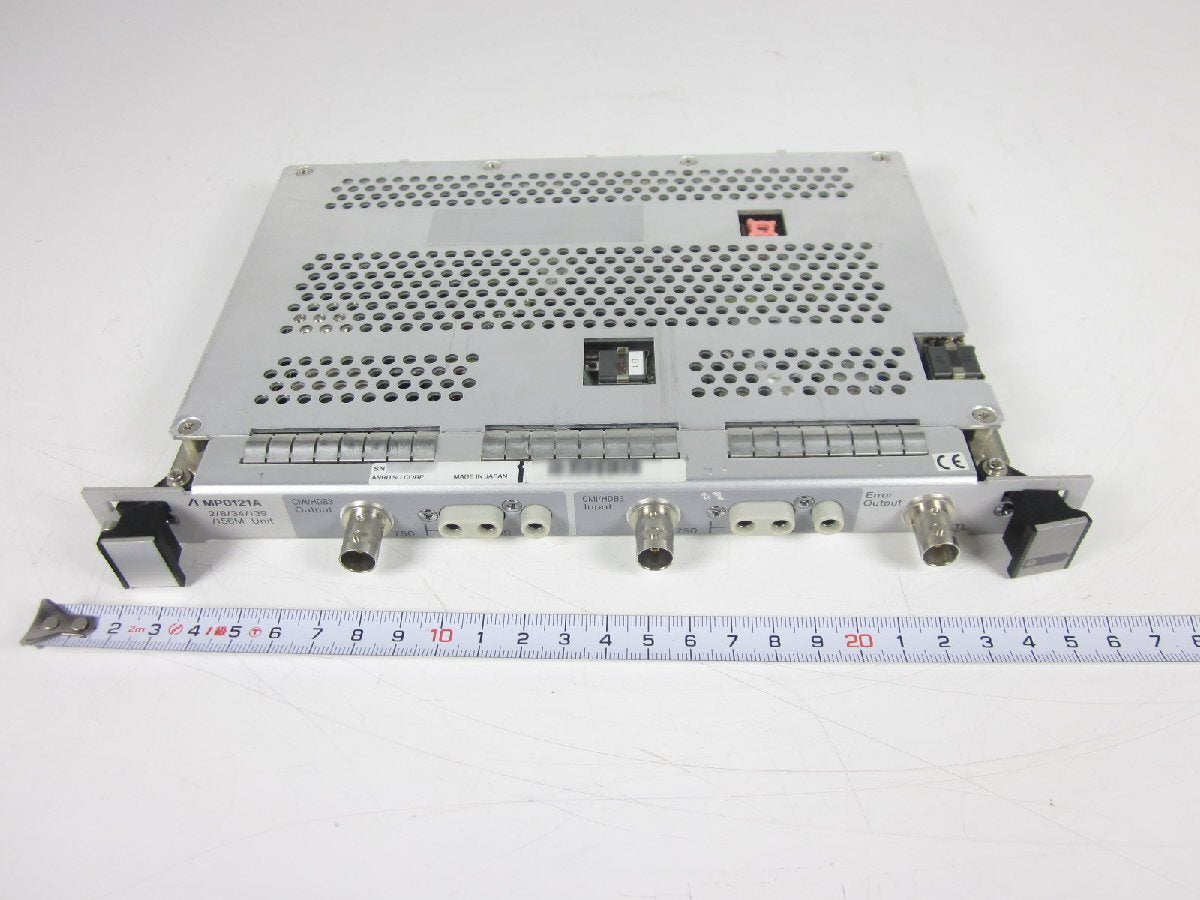 Anritsu MP0121A 2/8/34/139/156M Unit for MP1552A/MP1570A [e1231265430]