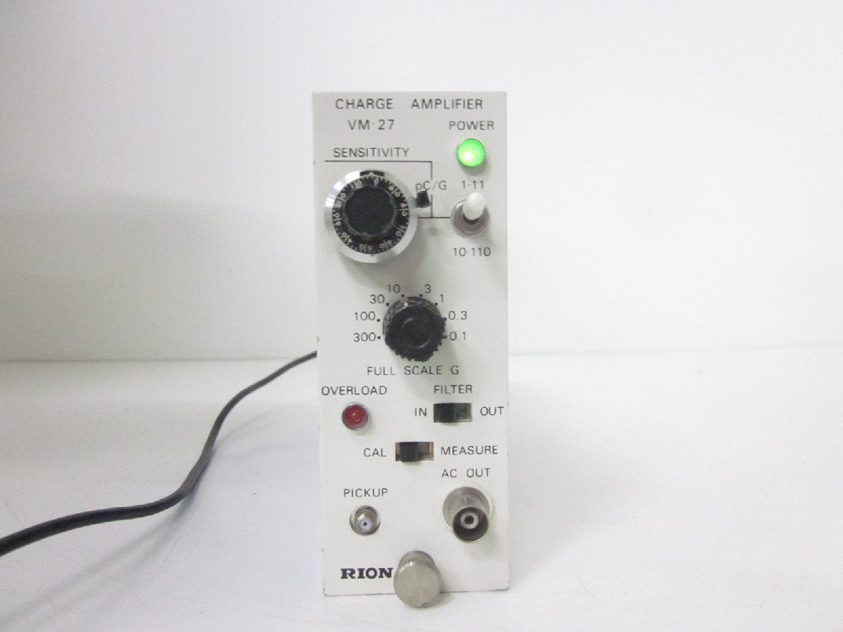 Rion VM-27 Charge Amplifier [k1231259626]