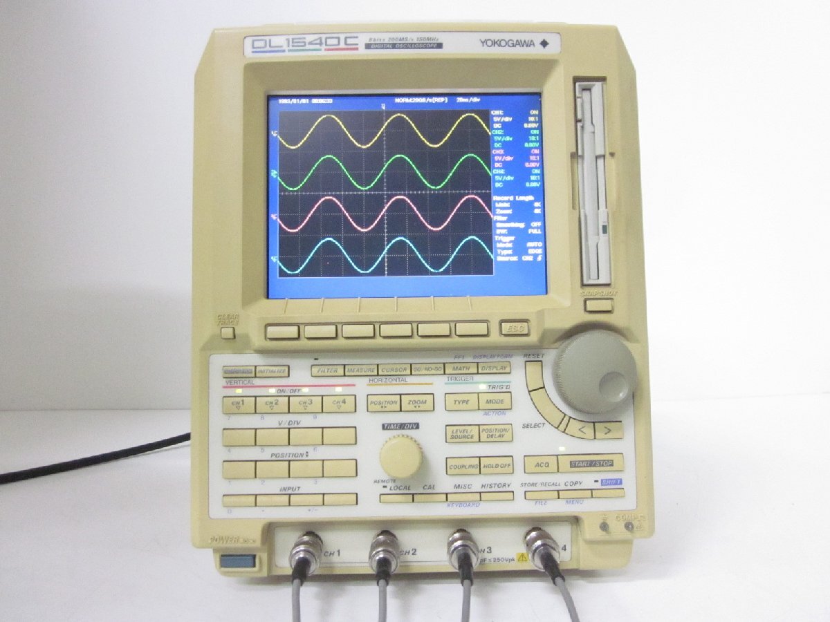 Yokogawa DL1540C 701530 Digital Oscilloscope 4CH 150MHz [s1231266604]