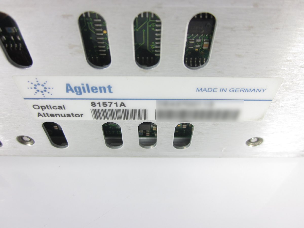 Agilent 81571A Optical Attenuator Module 60dB 1200-1700nm [n1231263511]