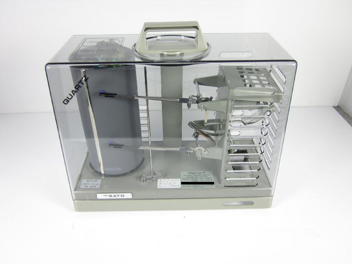 Sato Keiryoki 7210-00 Temperature and Humidity Recorder [e1231272555]