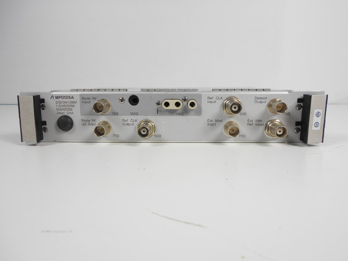 Anritsu MP0126A-OP02 Jitter Unit for MP1552/MP1570 SDH SONET [n1231258329]