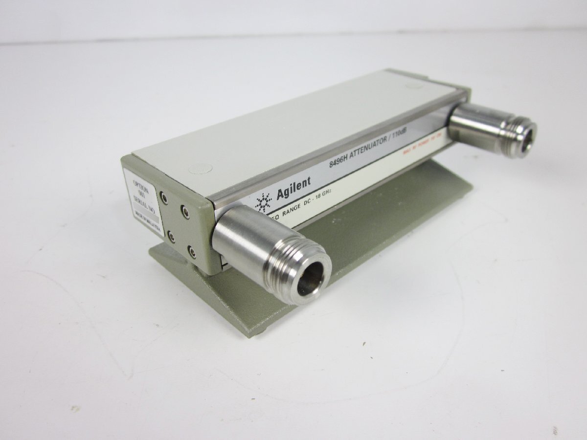 Agilent 8496H Coaxial Step Attenuator 110dB 18GHz [g1231252836]