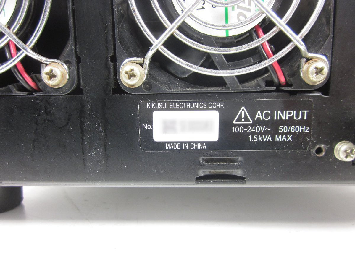 Kikusui PAS60-18 Compact Variable Switching Power Supply 0-60V 0-18A [k1231262265]