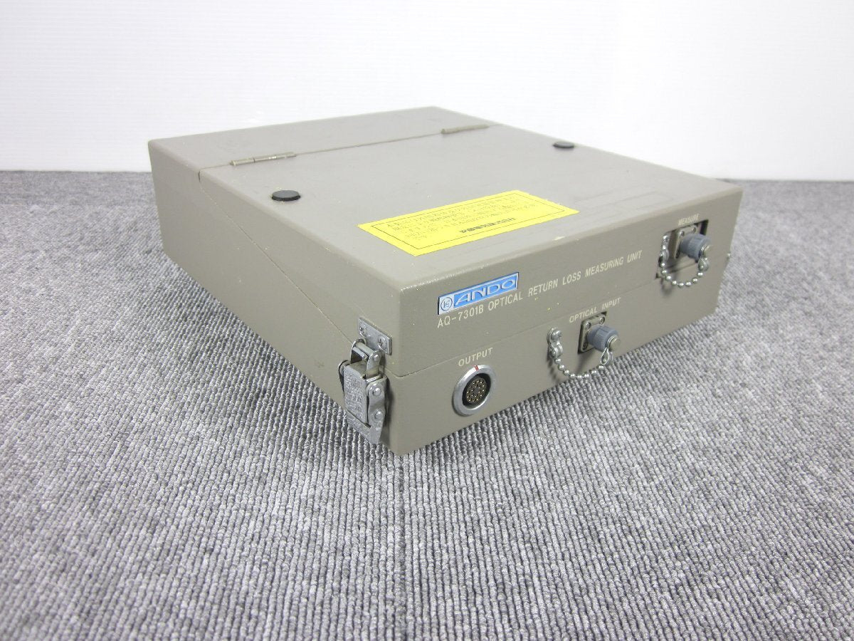 Ando AQ-7301B Optical Return Loss Measuring Unit for AQ1135E [h1231258528]