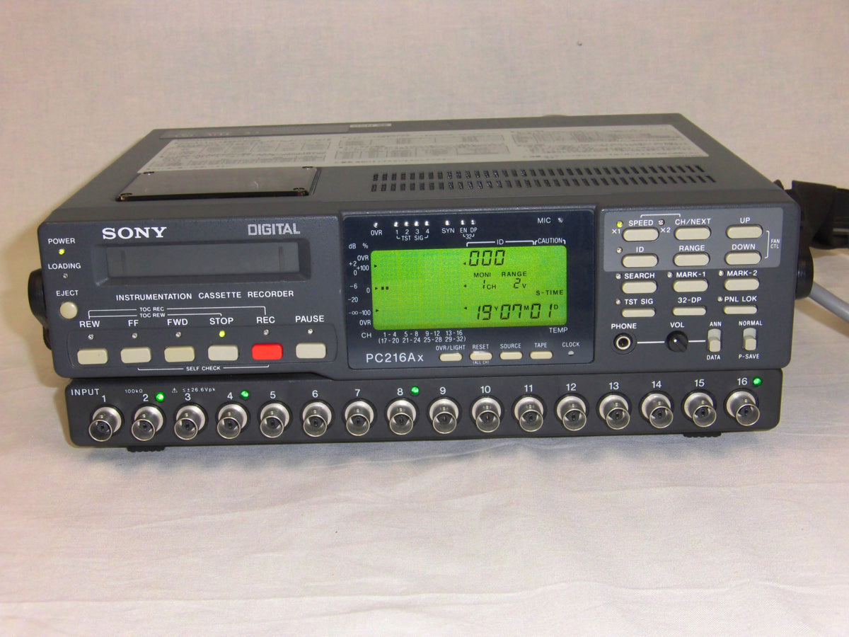 Sony PC216Ax DAT Data Recorder 16CH [t1231259313]