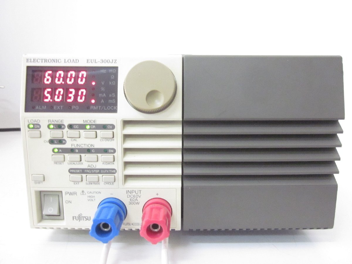 Fujitsu EUL-300JZ Electronic Load 0-60V 0-60A 300W [x1231251872]