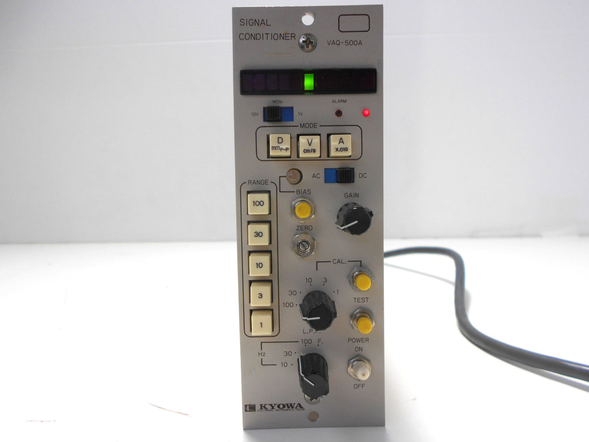 KYOWA VAQ500A M35 Signal Conditioner [j1231263114]