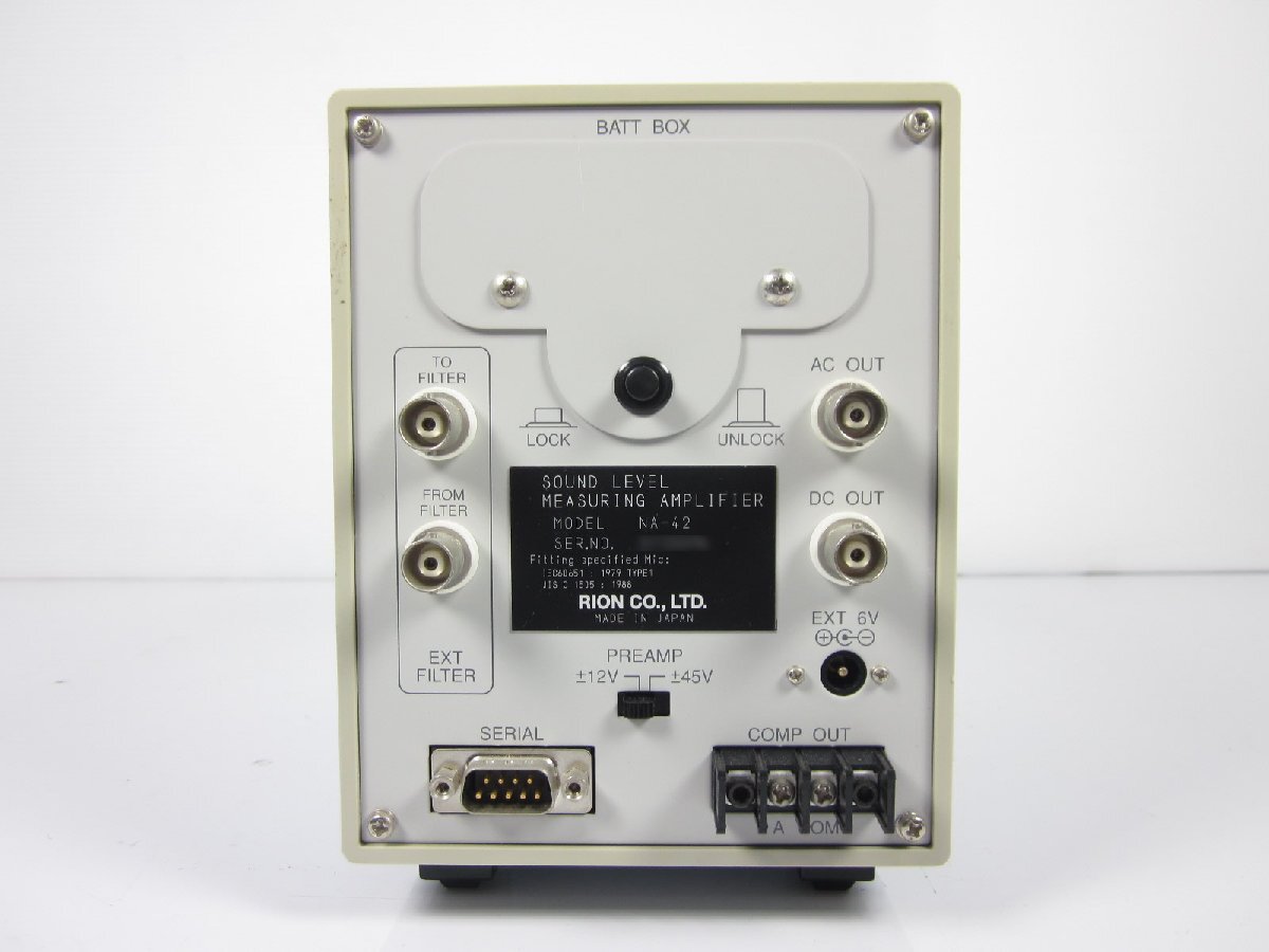 Rion NA-42 Precision Sound Level Meter [b1231254485]