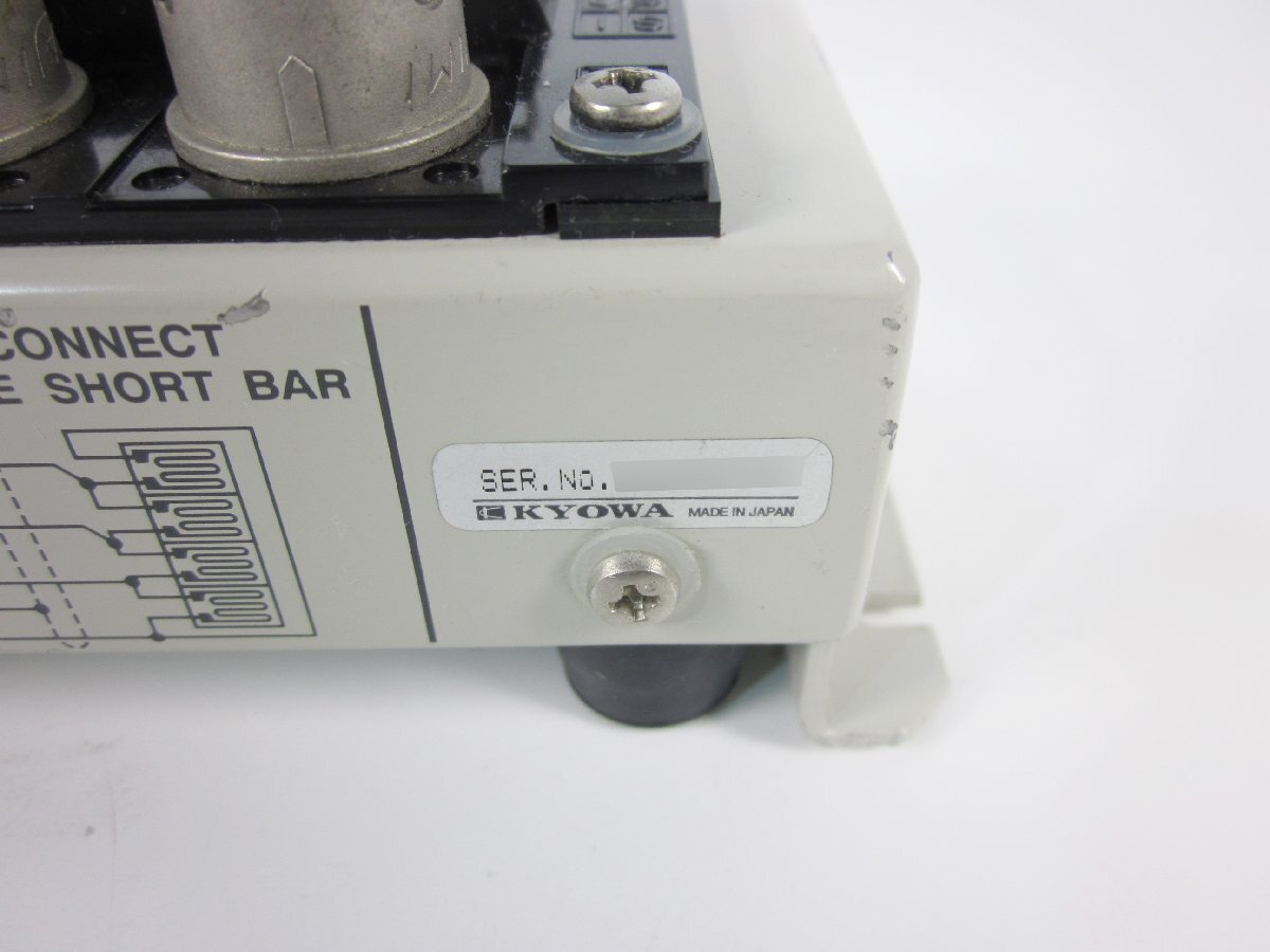 Kyowa DBB-120A Bridge Box 10CH 120 Ohm Gauge [t1231256780]