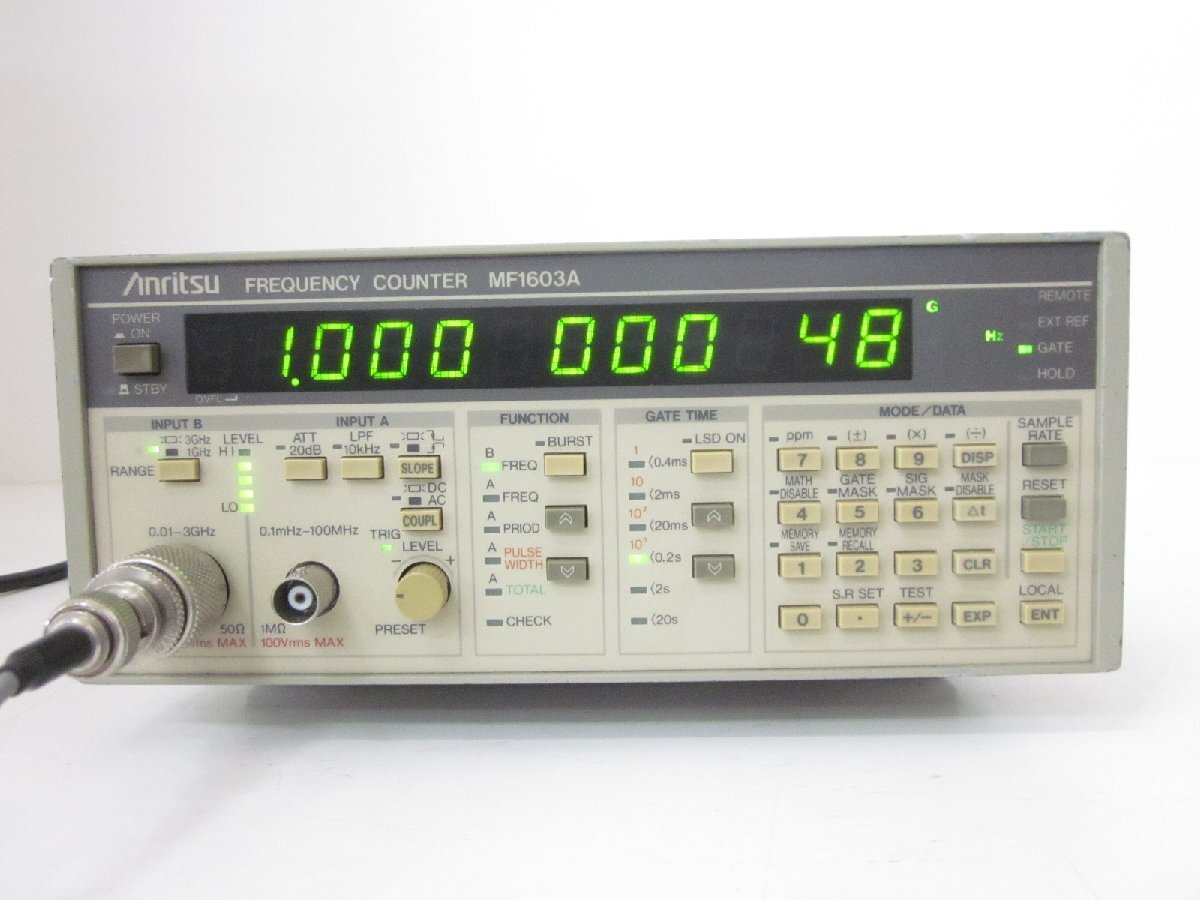 Anritsu MF1603A Frequency Counter 0.1mHz-3GHz [k1231261027]