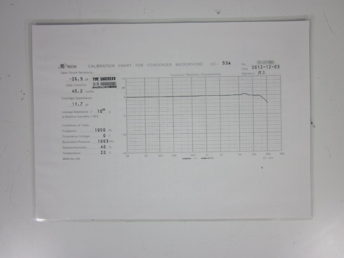 Rion NA-42S Precision Sound Level Meter [1231258514]