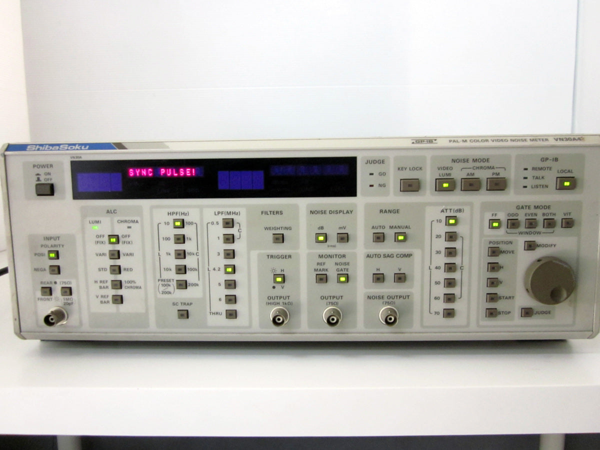 ShibaSoku VM30A42 Color Video Noise Meter Sound Level Meter [s1231258590]