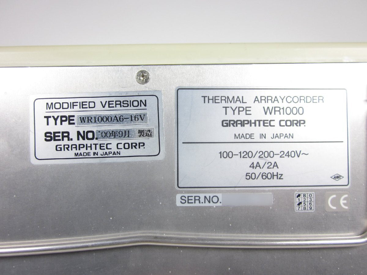 Graphtec WR1000A6-16V Thermal Array Recorder [r1231265567]