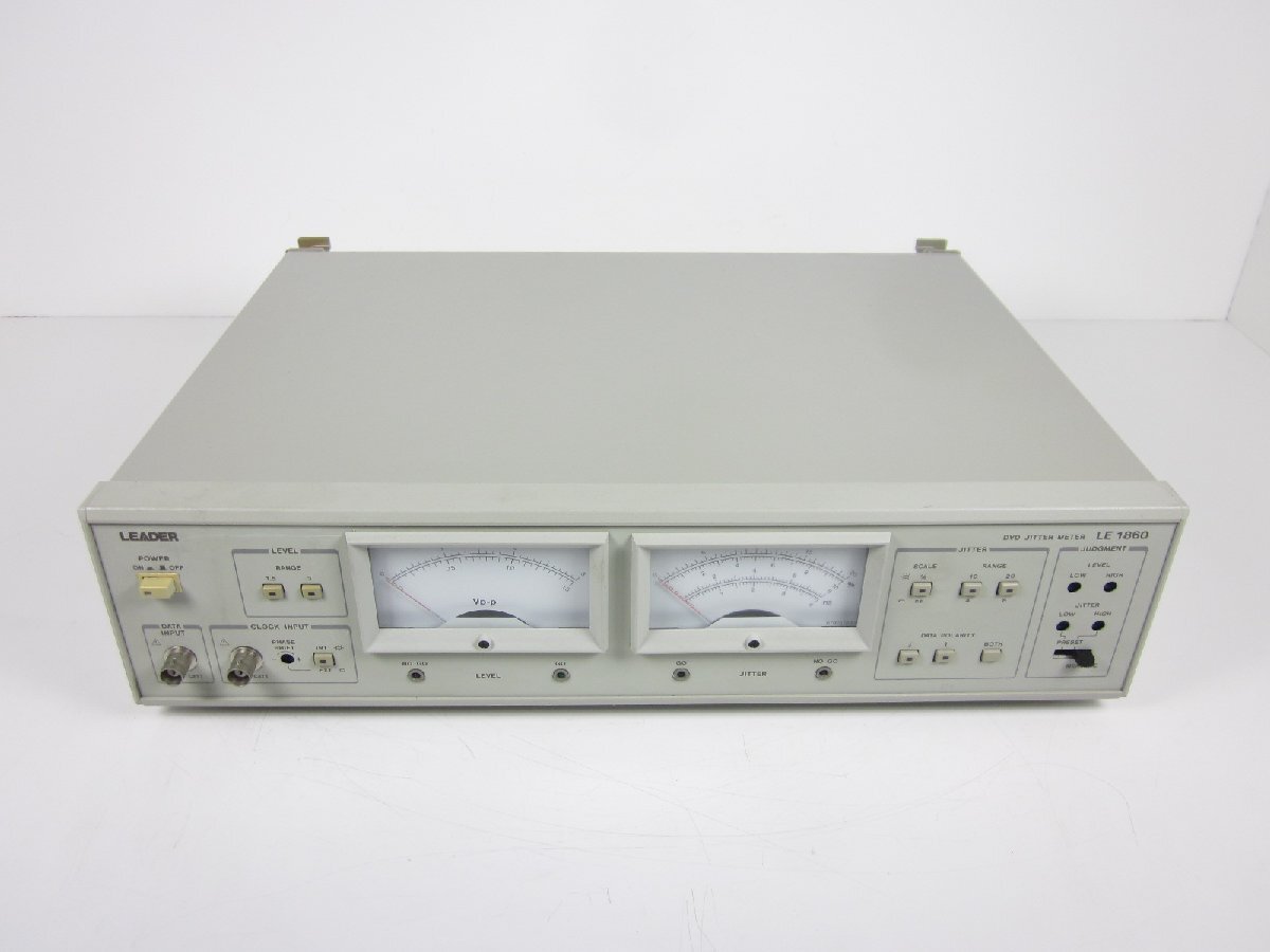 Leader LE1860 DVD Jitter Meter [j1231260034]