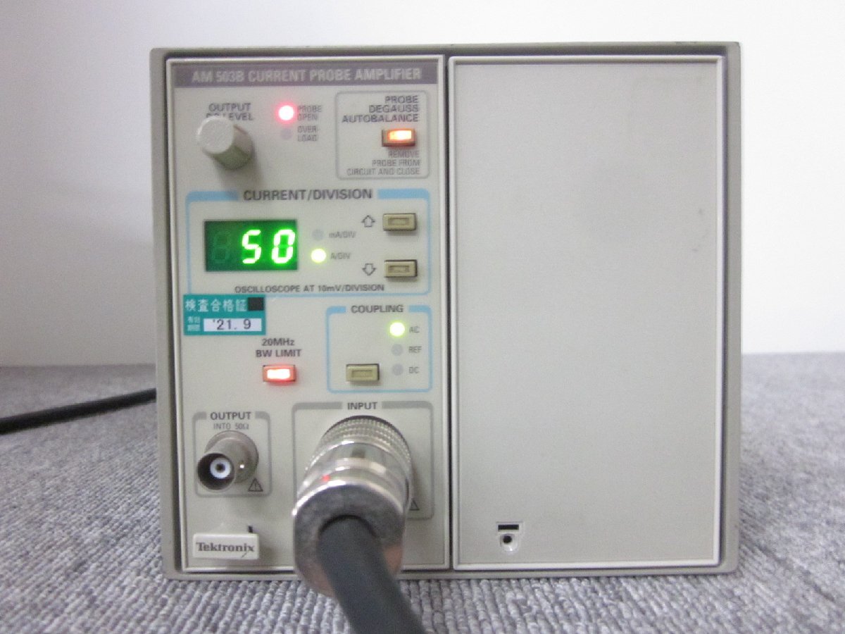 Tektronix AM503B Current Probe Amplifier [j1231260376]