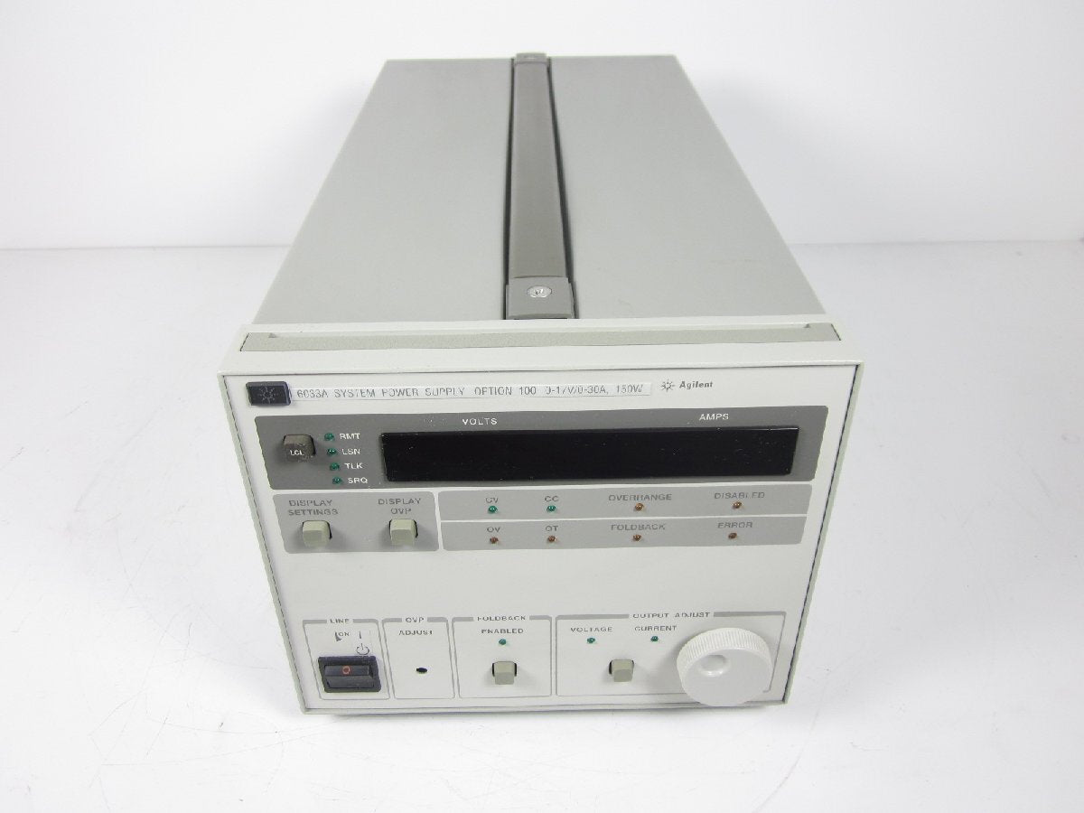 Agilent 6033A DC Power Supply 0-17V 0-30A [d1231260044]