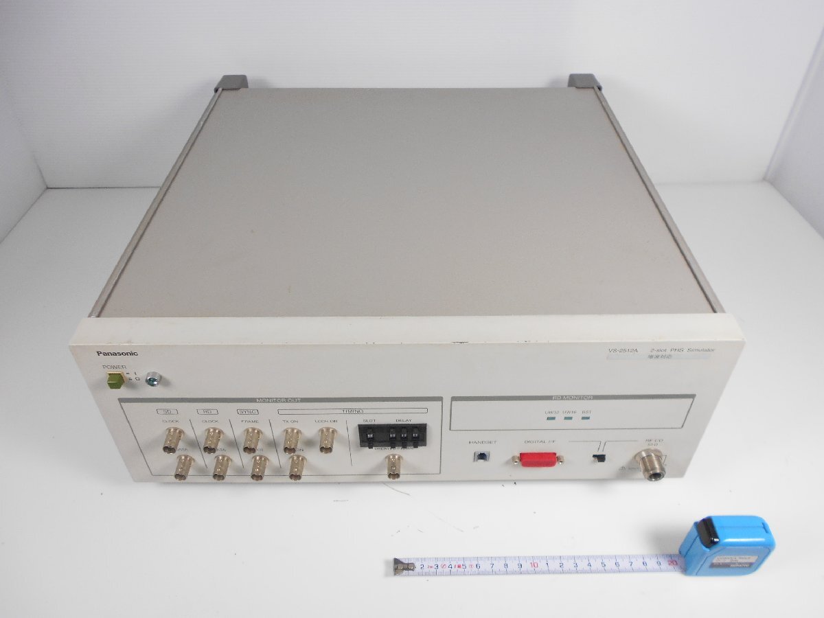 Panasonic VS-2512A-ZO-3.2 PHS Simulator Radio Tester ARIB RCR [s1231262621]