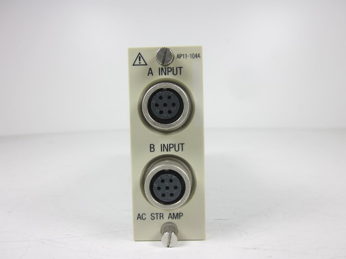 NEC Avio AP11-104A 2ch AC Strain Amplifier for RA1300/RA2300/RA2800 [n1231265102]