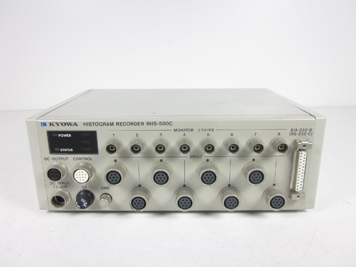 Kyowa RHS500C Histogram Recorder 8CH [f1231256818]