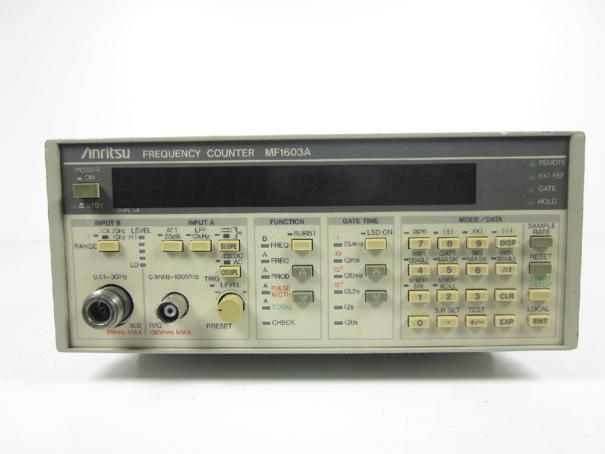 Anritsu MF1603A Frequency Counter 0.1mHz-3GHz [r1231260730]
