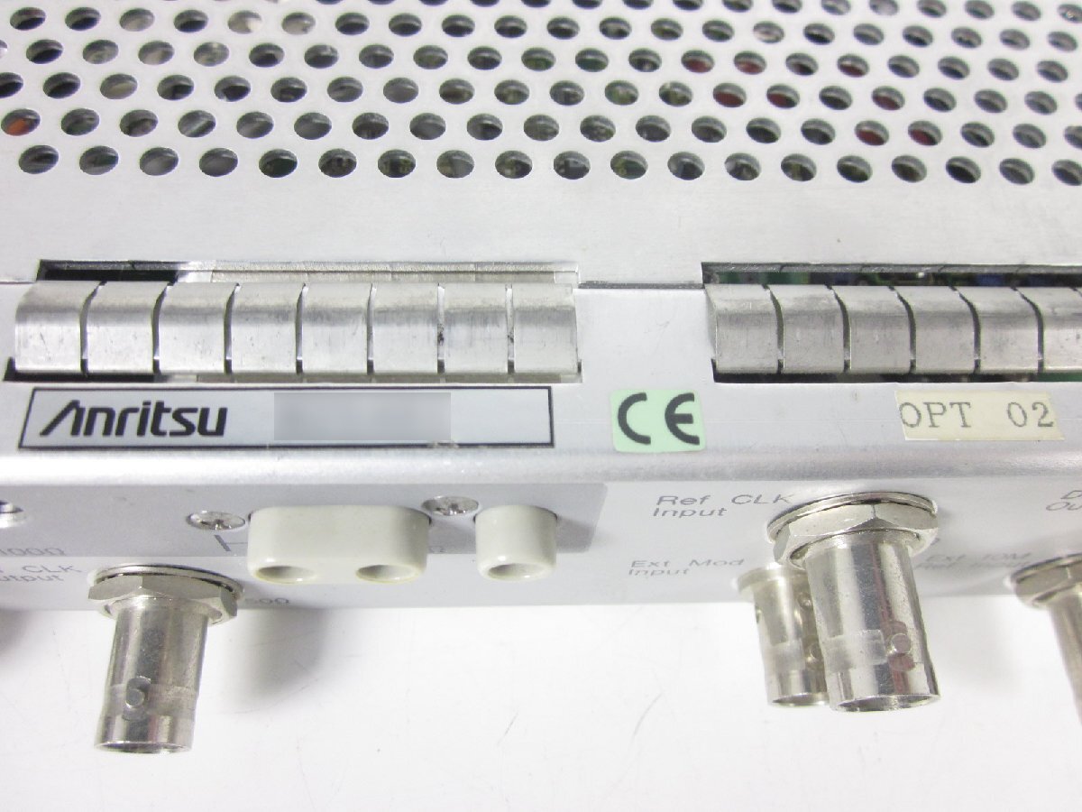 Anritsu MP0126A-OP02 Jitter Unit for MP1552/MP1570 SDH SONET [n1231258329]