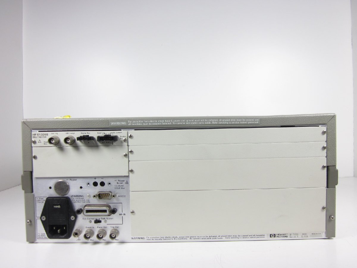 HP 75000 E1301A Mainframe 5.5 Digit Multimeter [l1231265664]