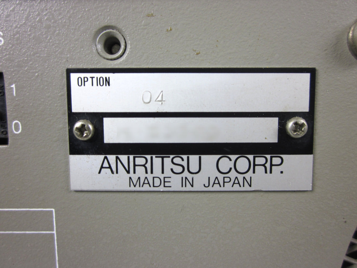 Anritsu ME520B Digital Transmission Analyzer [g1231254637]