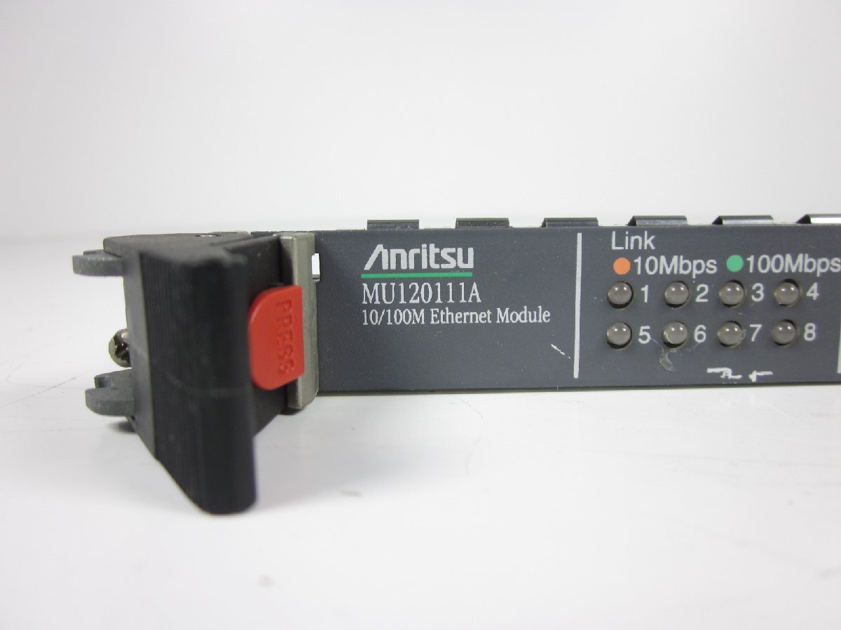 Anritsu MU120111A 10/100M Ethernet Module 10/100BASE-TX 8 Port [h1231258971]