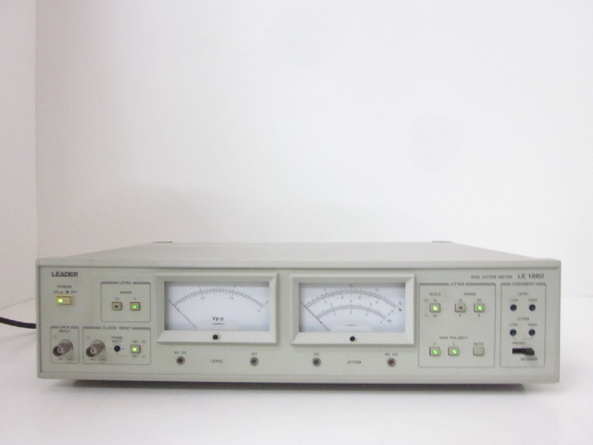 Leader LE1860 DVD Jitter Meter [j1231260034]