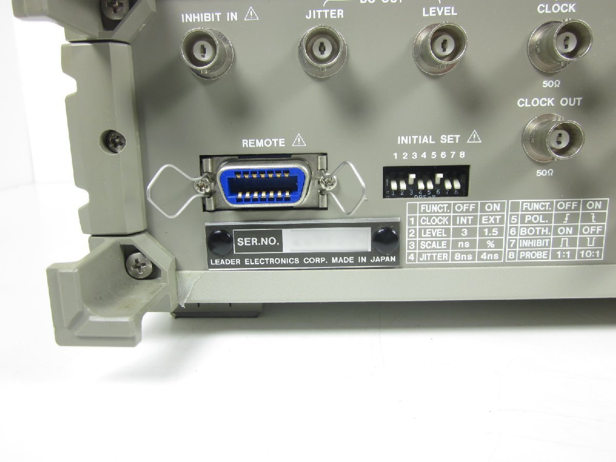 Leader LE1860 DVD Jitter Meter [j1231260034]