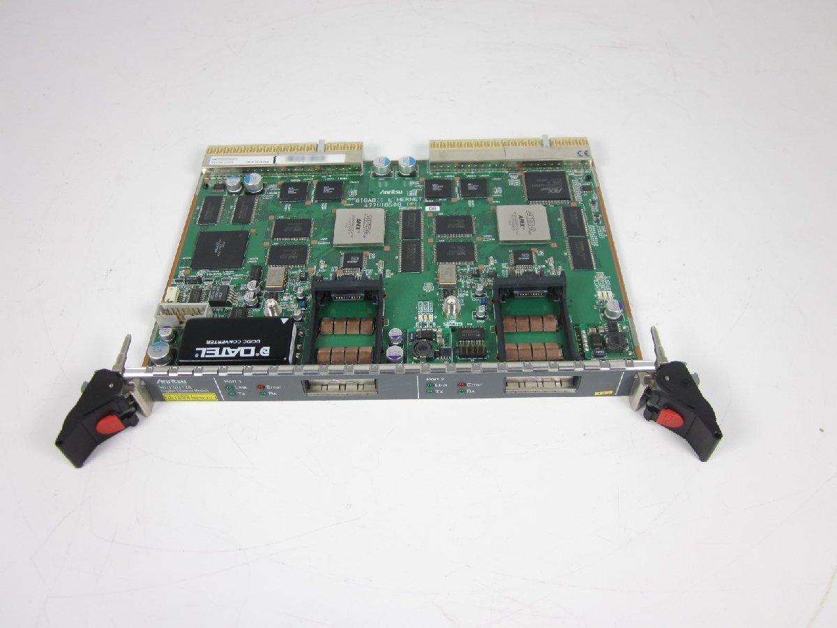 Anritsu MU120112A Gigabit GBIC Ethernet Module 2 Port [f1231250589]